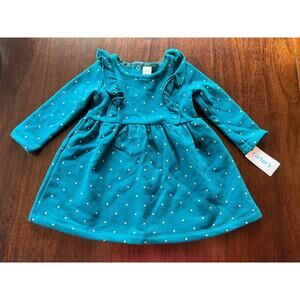NWT Carter's Long Sleeve Dress with Diaper Cover Size 18 Months